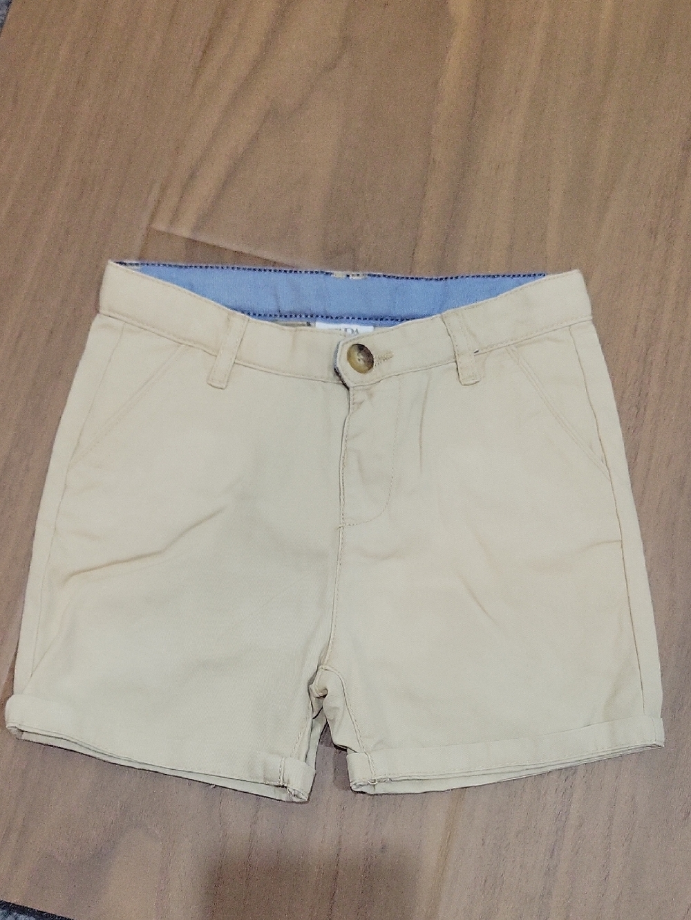 Zara Cream Kids Chino Shorts